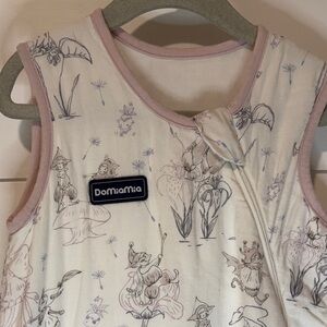 Kids Pajamas Sleep Sack - White and Pink